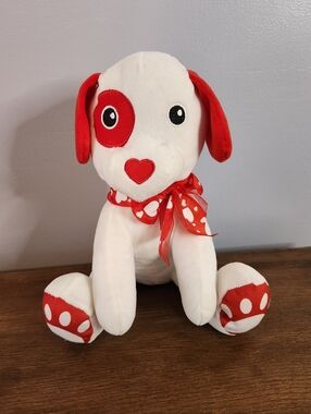 A & A Global Industries 2022 Valentines Dog White/Red/Hearts